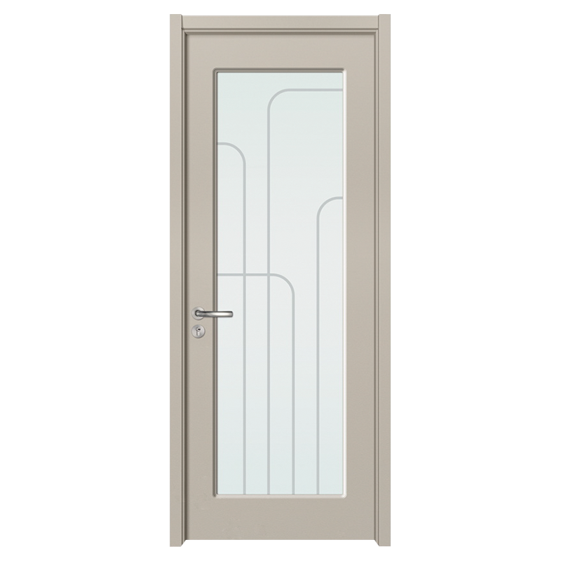 GA20-58B Interior grisea PVC vitrea porta lignea